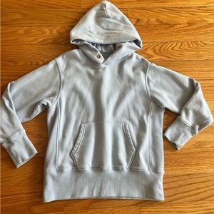 GIRLS size Medium (10) Katie J NYC tween Dylan oversized hoodie in light blue